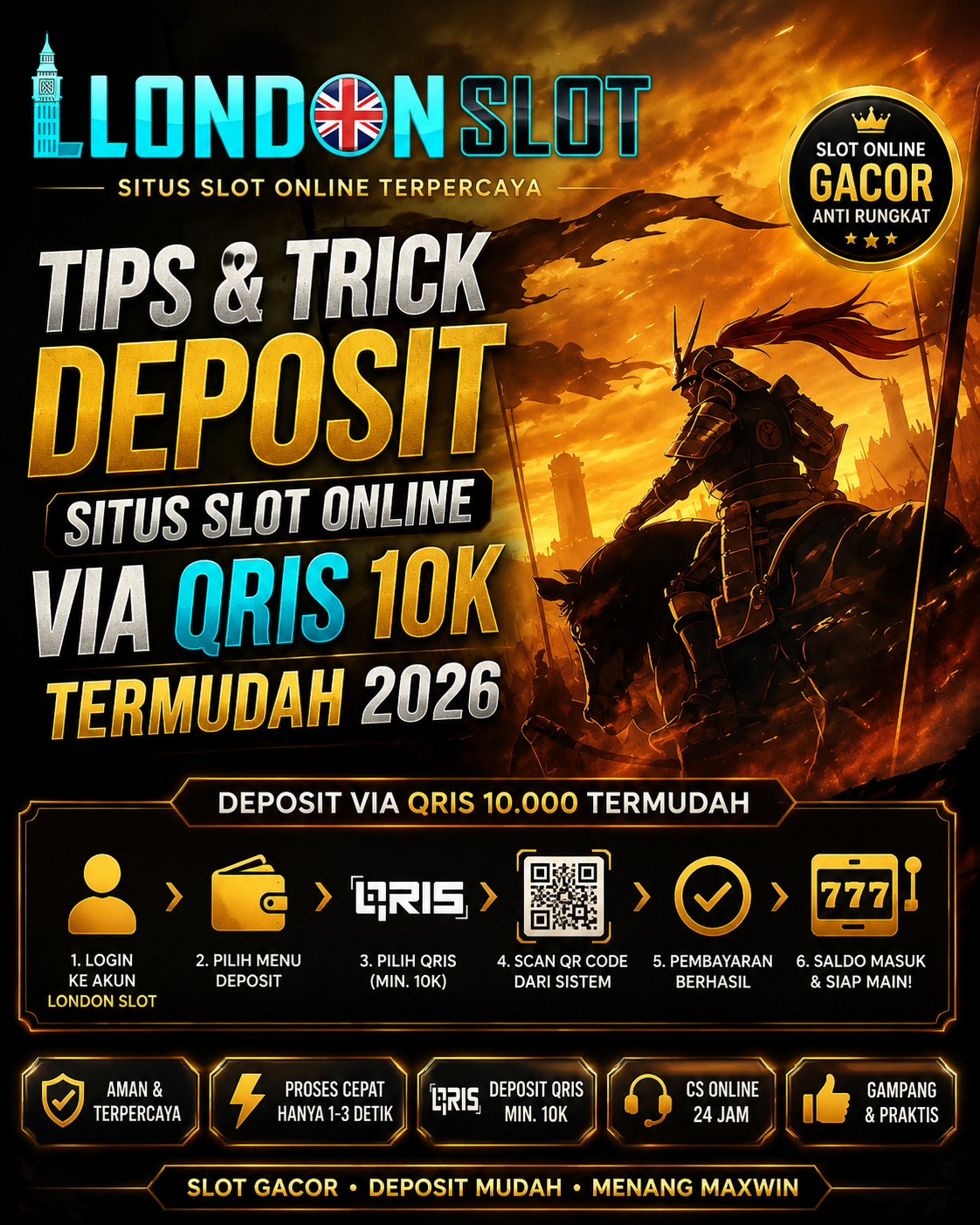 LONDONSLOT Front Black 